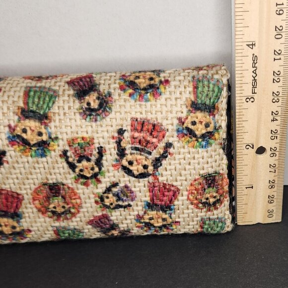 Woven Wallet Purse Pouch Bag Mexican Children Print - Picture 8 of 8